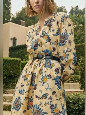A.L.C Myra paisley dress